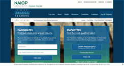Desktop Screenshot of naiop.selectleaders.com